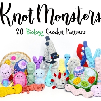 20 Biology Bundle amigurumi pattern by Knotmonster