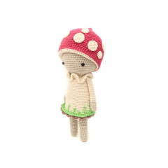Mushroom Doll amigurumi by RoKiKi