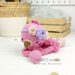 Comforter Flamingo amigurumi pattern by TANATIcrochet