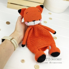 Comforter Fox amigurumi pattern by TANATIcrochet