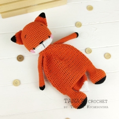 Comforter Fox amigurumi by TANATIcrochet