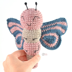 Ava the Butterfly amigurumi pattern by Elisas Crochet