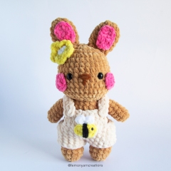 Honey Bunny amigurumi pattern by Lemon Yarn Creations