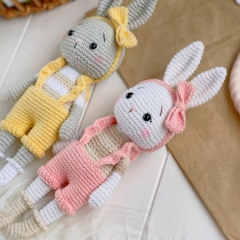 Zoe the bunny amigurumi by Knit.friends