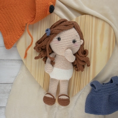 Abigai, the doll amigurumi pattern by GatoFio