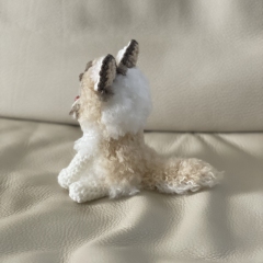 Fluffy Kitten amigurumi pattern by CrochetThingsByB