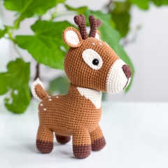 Ralf the deer amigurumi pattern by Handmade by Halime