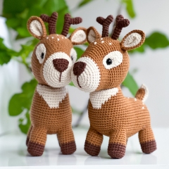 Ralf the deer amigurumi by Handmade by Halime