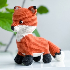 Rune the fox amigurumi by Handmade by Halime