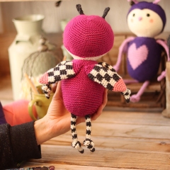 Love Bug amigurumi by Jen Hayes Creations