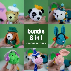 8 Animal Heads Bundle