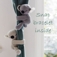 Clingy Koala Snap Bracelet