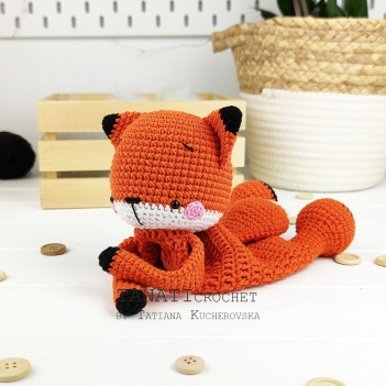 Comforter Fox amigurumi pattern by TANATIcrochet