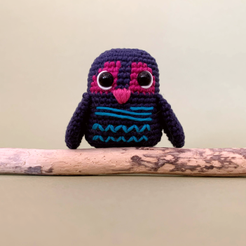 Baby Owl - A bit lost amigurumi pattern