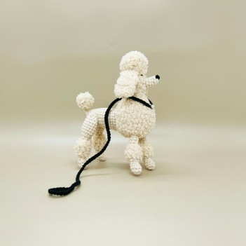 French Poodle amigurumi pattern by Fluffy Tummy