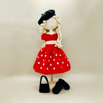 Valentina outfit amigurumi pattern by Fluffy Tummy