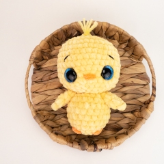 Chunky Chirp the Chick amigurumi pattern by Theresas Crochet Shop