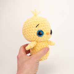 Chunky Chirp the Chick amigurumi by Theresas Crochet Shop