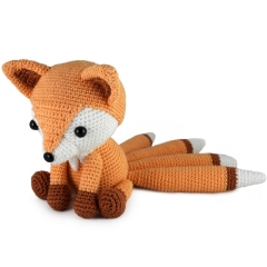 Fox the Kitsune amigurumi by Sabrina Somers
