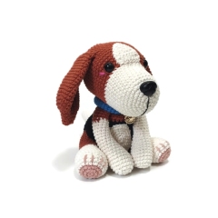 Beagle Beethoven amigurumi pattern by Crochetbykim