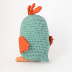 Thiago the parrot amigurumi by Elisas Crochet