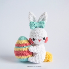 Easter Bunny amigurumi by Lemon Yarn Creations