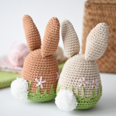 Spring bunny amigurumi pattern by lilleliis
