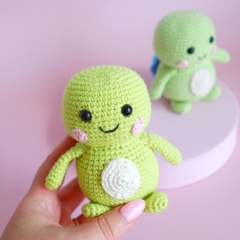 Lux the Turtle amigurumi pattern by Cara Engwerda