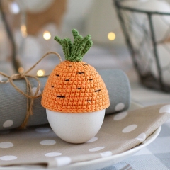 Easter crochet decor for eggs. amigurumi by TwoLoops