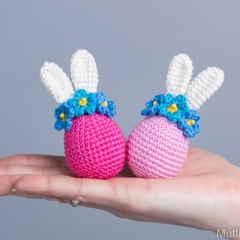 Eggs Bunnies amigurumi pattern by Mufficorn