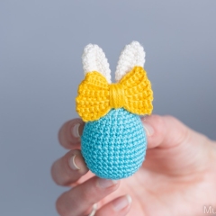 Eggs Bunnies amigurumi by Mufficorn