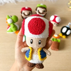 Super Mario Collection amigurumi pattern by Crocheniacs
