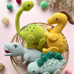 Crochet Dinosaurs amigurumi pattern by RNata