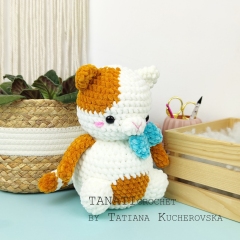 Plush Little kitty amigurumi by TANATIcrochet