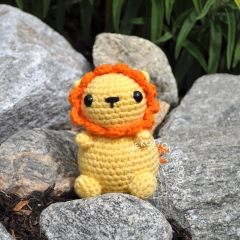 Leo the Lion amigurumi pattern by The Kotton Kaboodle