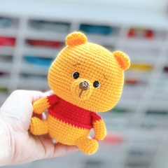 Winnie The Pooh amigurumi pattern by RikaCraftVN
