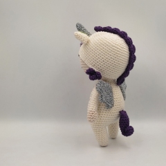 Mono the Unicorn Doll amigurumi by IwannaBeHara