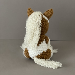 Gypsy Vanner Horse amigurumi by CrochetThingsByB