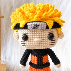 Naruto amigurumi pattern by Crocheniacs