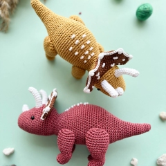 Crochet Dinosaurs, set 2 amigurumi by RNata