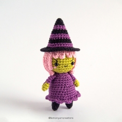 Candy Witch amigurumi by Lemon Yarn Creations