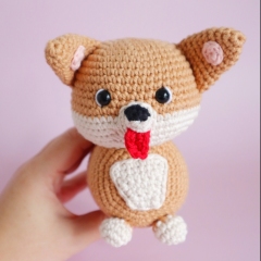 Cooper the Corgi amigurumi pattern by Cara Engwerda