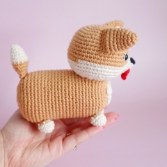 Cooper the Corgi amigurumi pattern by Cara Engwerda