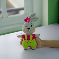 Bunny the Fitness amigurumi by Lennutas