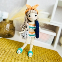 Beach Time amigurumi by Fluffy Tummy