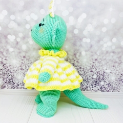 Kira the Dragon amigurumi by Fluffy Tummy