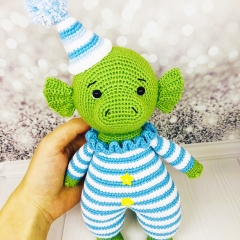 Ollie the Dragon amigurumi by Fluffy Tummy