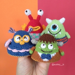 Candy Corn Surprise amigurumi by Audrey Lilian Crochet