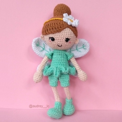 Ella the Spring Fairy amigurumi pattern by Audrey Lilian Crochet