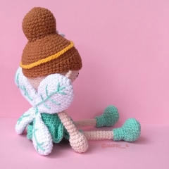 Ella the Spring Fairy amigurumi by Audrey Lilian Crochet